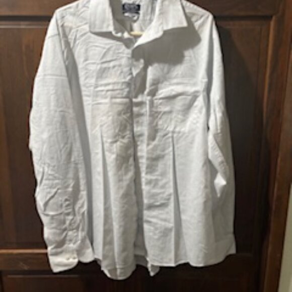 Chaps white long-sleeved dress shirt - Picture 2 of 3